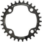 Wolf Tooth 4 Bolt Alloy Drop-Stop Chainring - 94 BCD - SRAM - Round - Black - 30T