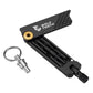 Wolf Tooth 6-Bit Hex Wrench Multi Tool - Black - Gold Bolt - With Keyring