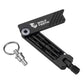 Wolf Tooth 6-Bit Hex Wrench Multi Tool - Black - Gunmetal Grey Bolt - With Keyring