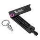 Wolf Tooth 6-Bit Hex Wrench Multi Tool - Black - Purple Bolt - With Keyring