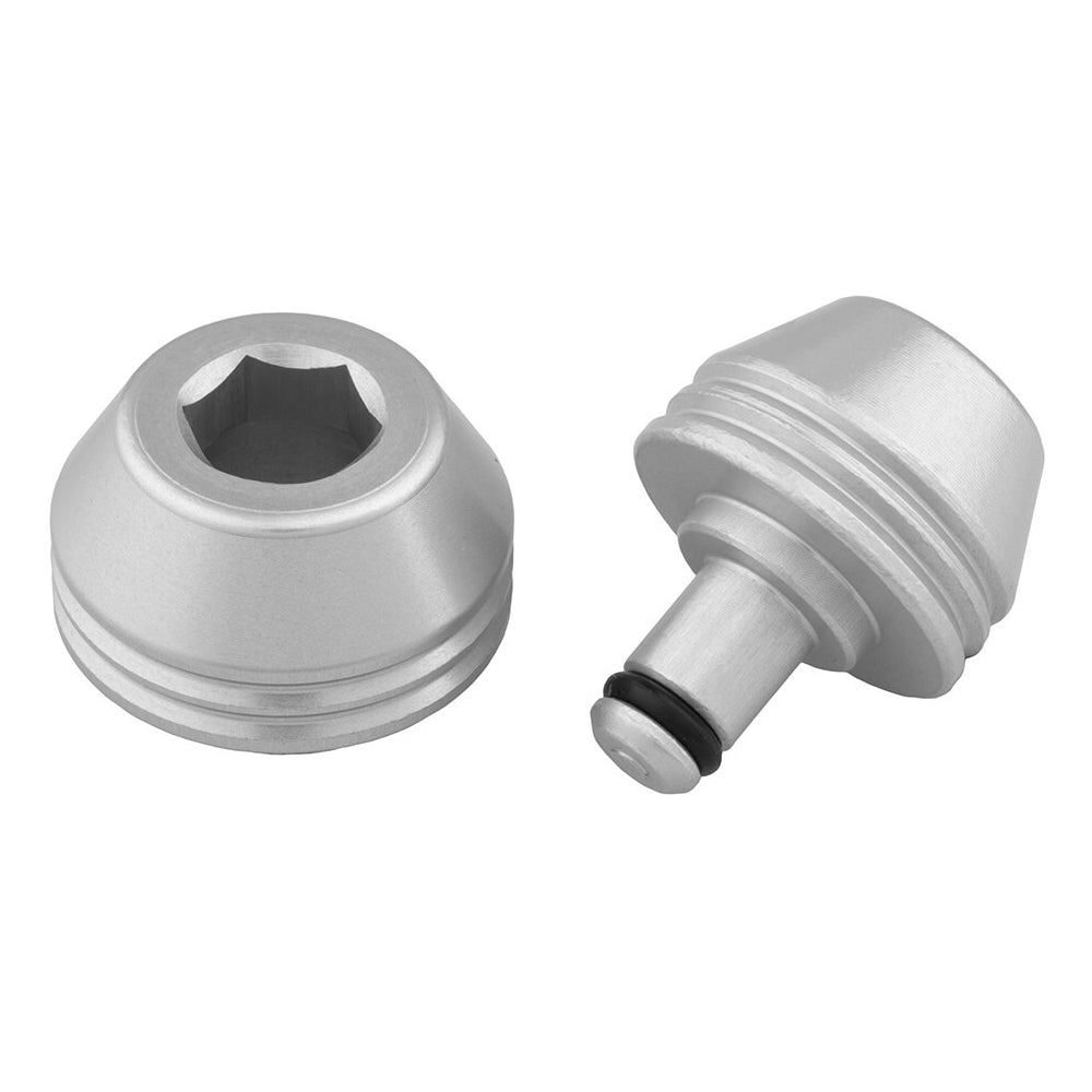 Wolf Tooth Axle Trainer Cap - Silver - 12mm