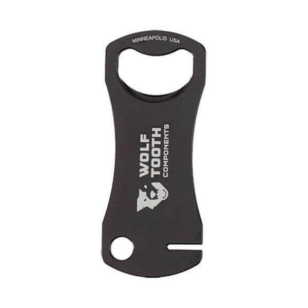 Wolf Tooth Bottle Opener And Rotor Truing Tool - Black