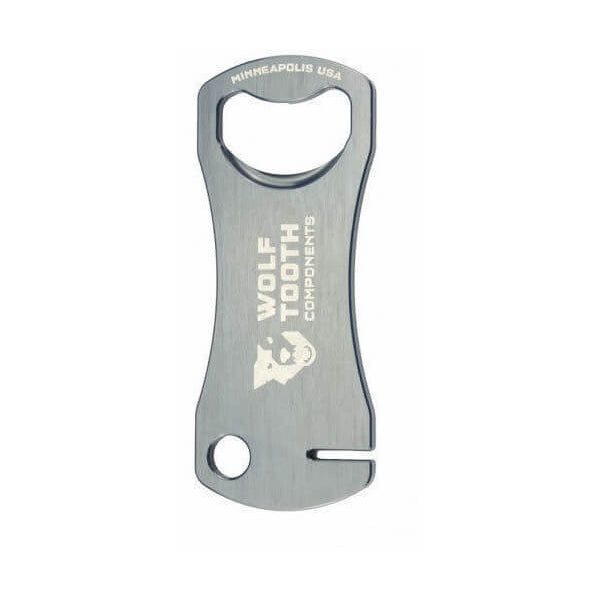 Wolf Tooth Bottle Opener And Rotor Truing Tool - Grey