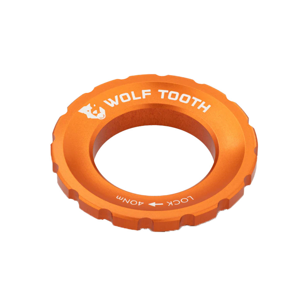 Wolf Tooth Centrelock Rotor Lockring - Orange