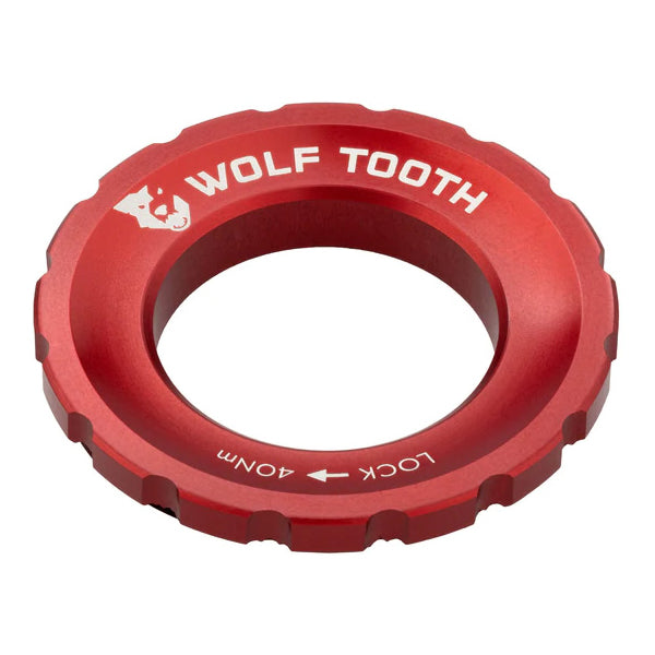Wolf Tooth Centrelock Rotor Lockring - Red