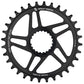 Wolf Tooth Direct Mount Drop-Stop Chainring - Shimano Direct Mount - 0mm Super Boost - Round - Black - 12 Speed Shimano - 34T