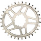 Wolf Tooth Direct Mount Drop-Stop Chainring - SRAM Direct Mount - 3mm Boost - Oval - Nickel - 12 Speed Shimano - 32T