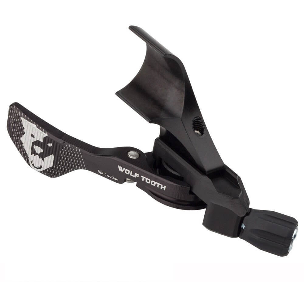 Wolf Tooth Dropper ReMote Lever - Black - Light Action - Shimano I-Spec II