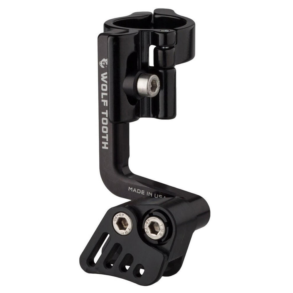 Wolf Tooth Gnarwolf Seat Tube Mount Chainguide - High Seat Tube Mount - 32-52T - Black - 34.9mm Clamp