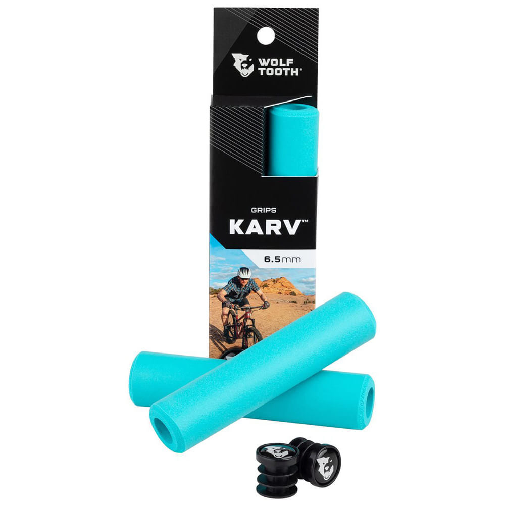 Wolf Tooth Karv Grips - Teal