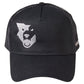 Wolf Tooth Logo Trucker Snap Back Hat - Black