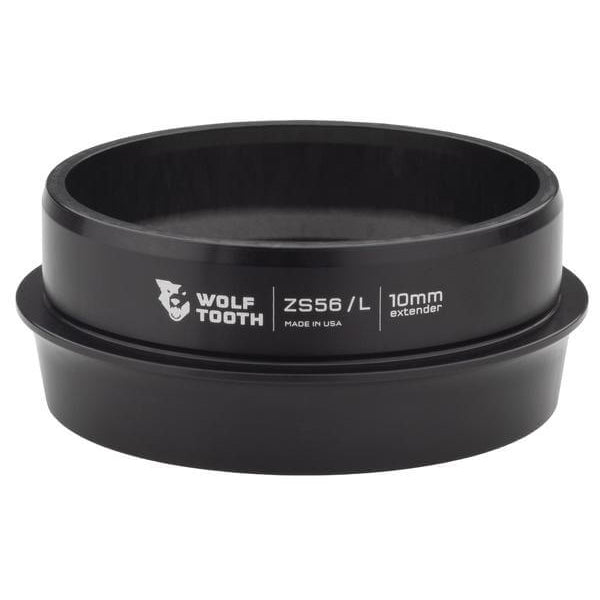 Wolf Tooth Lower Headest Cup Extender - Black - ZS56-40 - 10mm