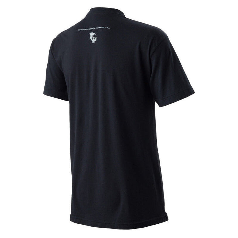 Wolf Tooth Long Sleeve Logo Tee Shirt - XL - Black