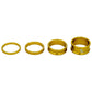 Wolf Tooth Precision Headset Spacers - Gold - 3-5-10-15mm Kit