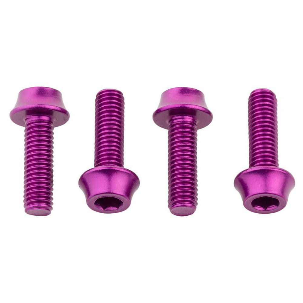 Wolf Tooth Water Bottle Cage Bolts - Purple