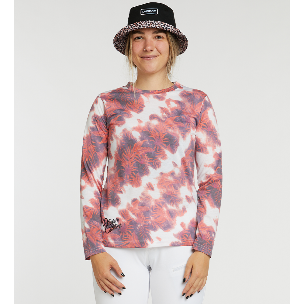 DHaRCO Women's Long Sleeve Tech Tee - Women's L - Pipe Dream