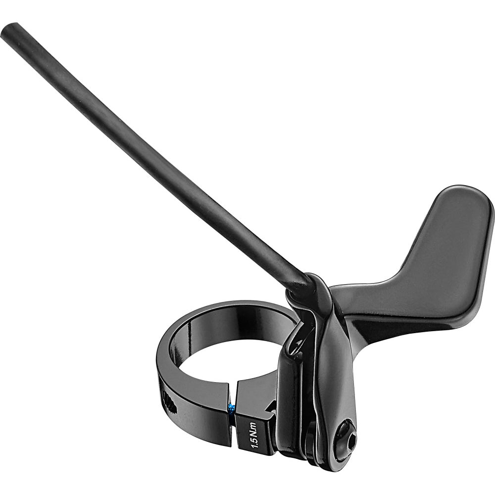 X-Fusion Manic Gravel Dropper Post - 1x Remote - Internal - Stealth - 27.2mm - 50mm - 350mm - 22.2mm Bar Clamp