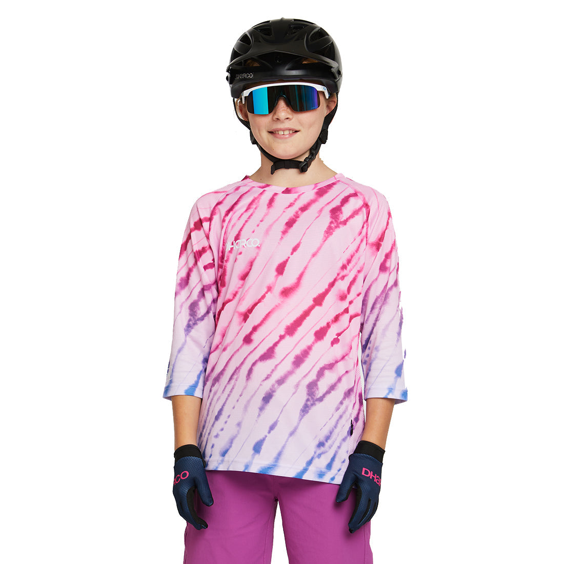 DHaRCO Youth 3-4 Sleeve Jersey - Youth 2XL - Skyrocket