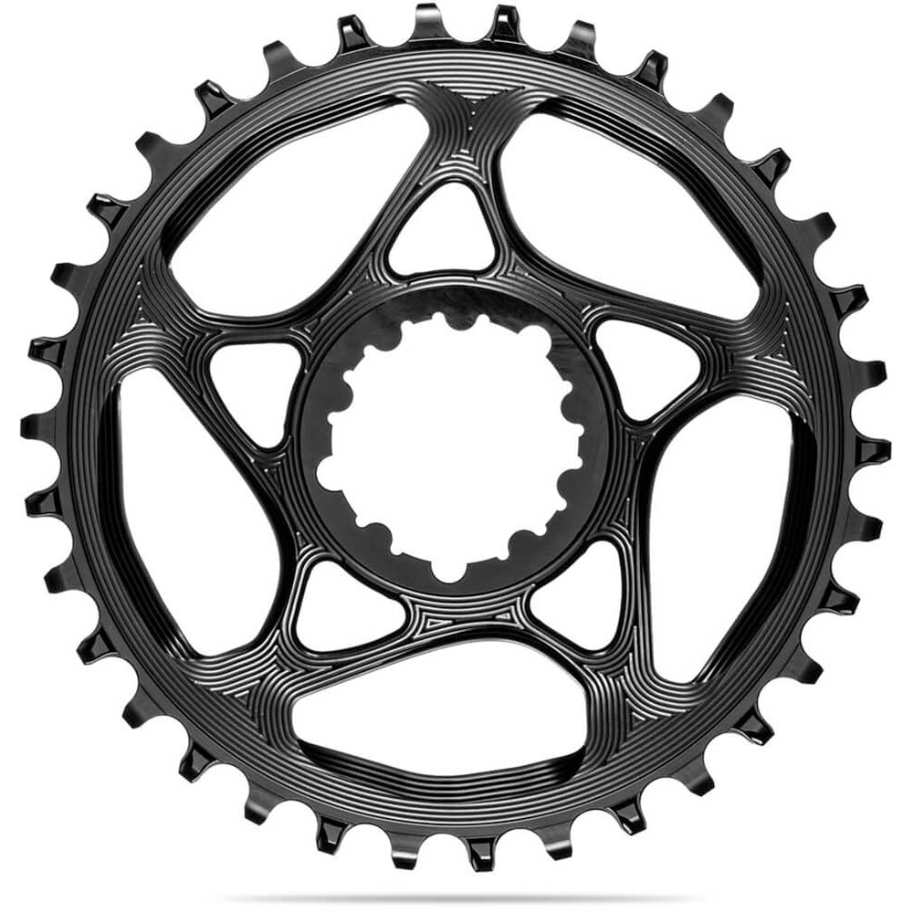 absoluteBLACK Direct Mount Narrow Wide Chainring - SRAM Direct Mount - 3mm Boost - Round - Black - 9-12 Speed - 34T