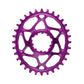 absoluteBLACK Direct Mount Narrow Wide Chainring - SRAM Direct Mount - 3mm Boost - Oval - Purple - 9-12 Speed - 30T