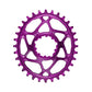 absoluteBLACK Direct Mount Narrow Wide Chainring - SRAM Direct Mount - 3mm Boost - Oval - Purple - 9-12 Speed - 30T