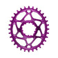 absoluteBLACK Direct Mount Narrow Wide Chainring - SRAM Direct Mount - 3mm Boost - Oval - Purple - 9-12 Speed - 34T