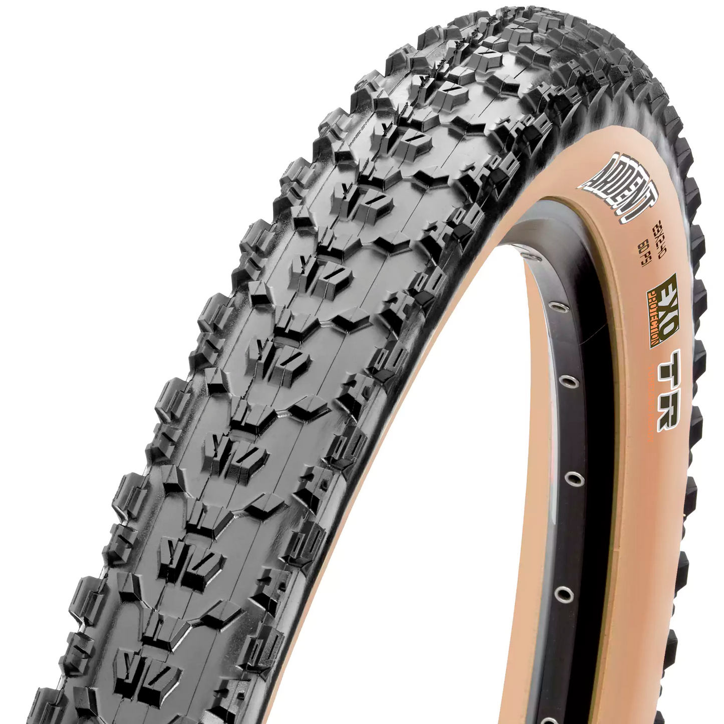 Maxxis Ardent Tyre - Skinwall - TR Kevlar Folding - EXO - Dual Compound - 2.4 Inch - 27.5 Inch