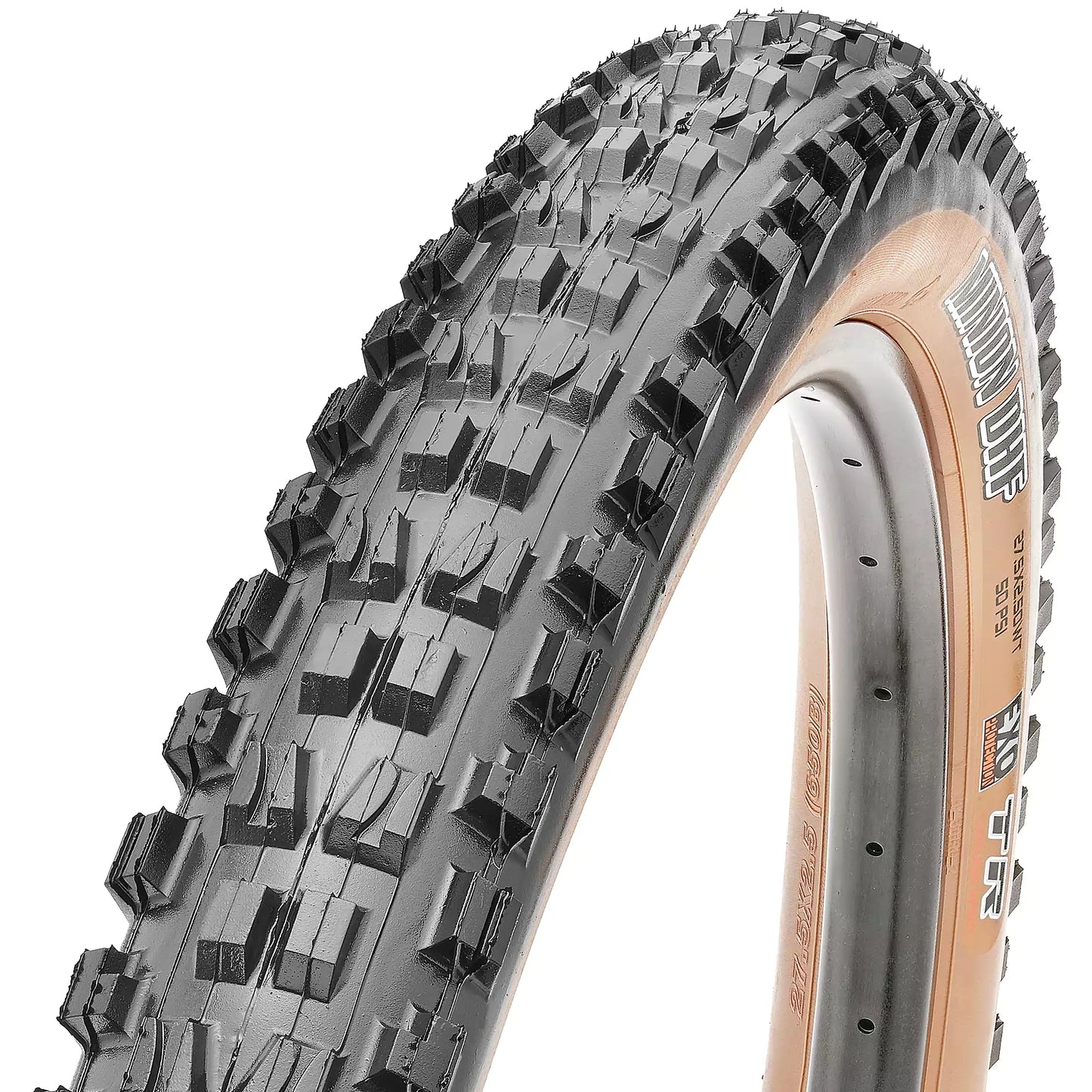 Maxxis Minion DHF Tyre - Dark Tan Wall - TR Kevlar Folding - EXO - 3C Maxx Terra - 2.3 Inch - 27.5 Inch