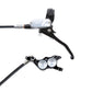 Hope Tech 4 E4 Disc Brake - Black-Silver - Front - Right Lever - 940mm