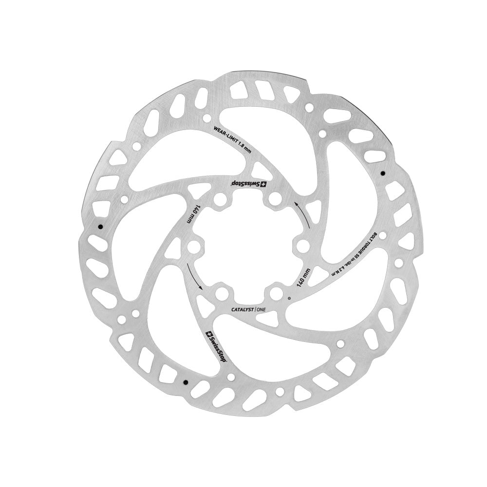SwissStop Catalyst One 6 Bolt Disc Brake Rotor - 140mm - 6 Bolt