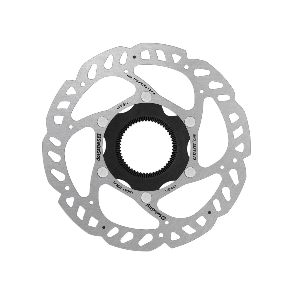 SwissStop Catalyst Centrelock Disc Brake Rotor - 140mm - Centrelock