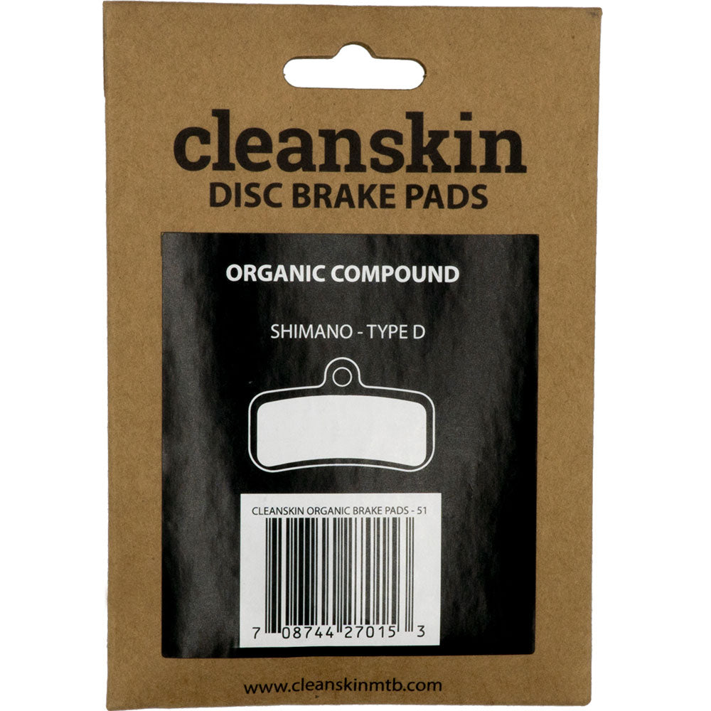 Cleanskin Shimano Type D Brake Pads - Main Image