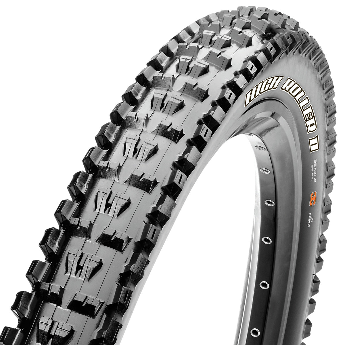 Maxxis Highroller 2 Tyre - TR Kevlar Folding - EXO 120 TPI - 3C Maxx Terra - 3.0 Inch - 27.5 Inch
