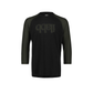 ilabb Men's Lomond Capsize 3-4 Sleeve Tee - XL - Army Green - Black