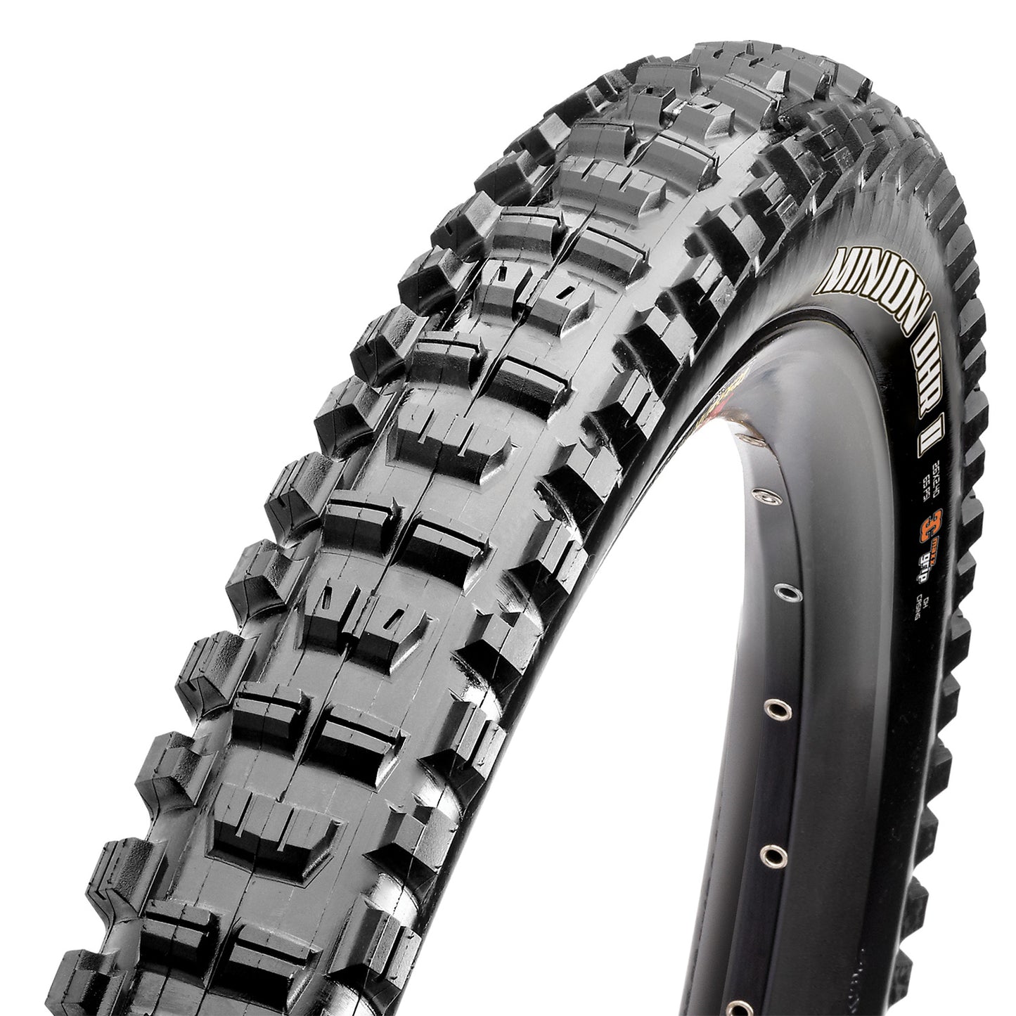 Maxxis Minion DHR 2 Tyre - Black - TR Kevlar Folding - EXO - Dual Compound - 2.3 Inch - 24 Inch