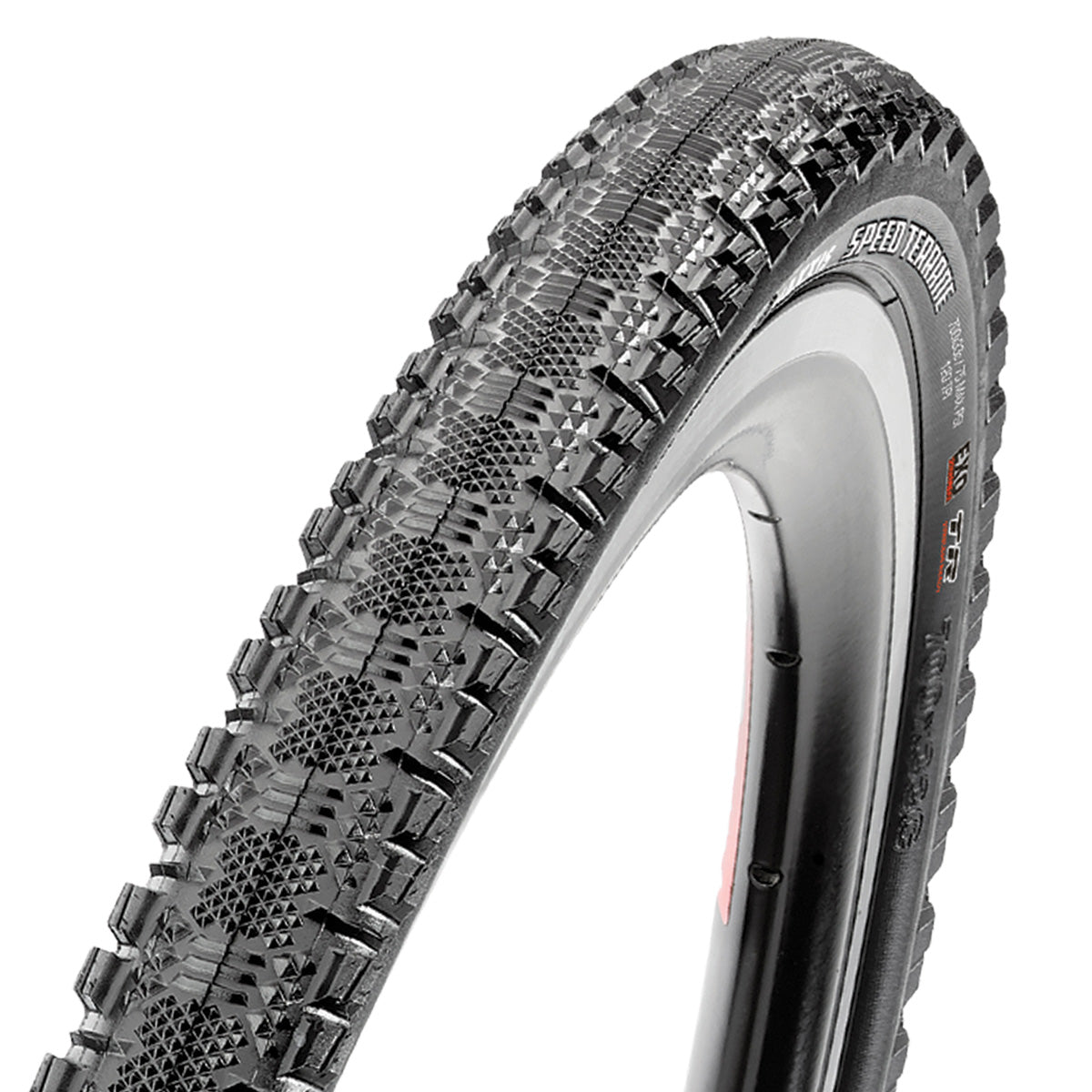 Maxxis Speed Terrane Cyclocross Tyre - Black - TR Carbon Folding - EXO 60TPI - Dual Compound - 33c - 700c