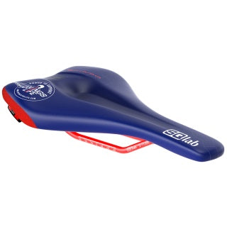 SQLab 611 Ergowave Active 2.1 S-Tube Saddle - Wings for Life - Steel (Lightweight) - 150mm