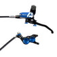 Hope Tech 4 E4 Disc Brake - Black-Blue - Front - Right Lever - 940mm