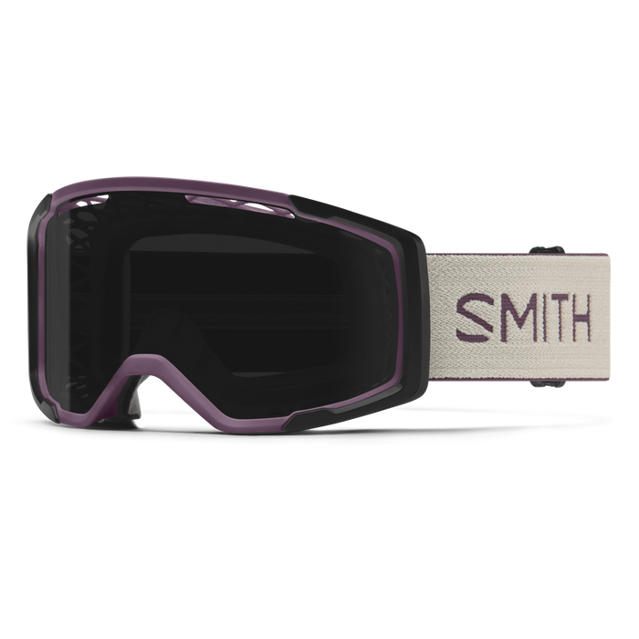 Smith Rhythm Goggles - One Size Fits Most - Amethyst-Bone- ChromaPop Sun Black Lens