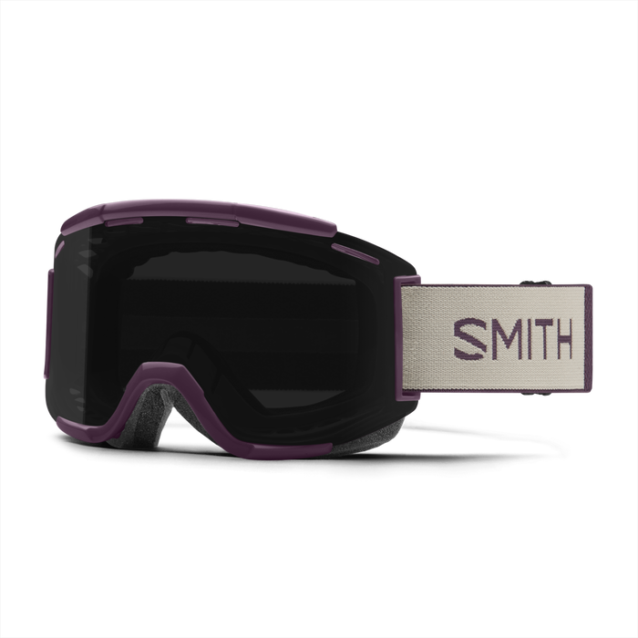 Smith Squad MTB Goggles - Amethyst-Bone - ChromaPop Sun Black Lens