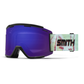 Smith Squad XL MTB Goggles - Dirt Surfer - ChromaPop Everyday Violet Mirror Lens